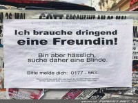 Wenigstens ist er ehrlich