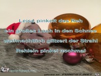 Leise pinkelt das Reh