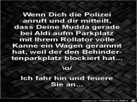 wenn dich die Polizei anruft....