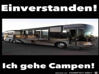 Mit dem Bus w�rde ich auch campen