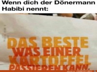 Bester Kunde beim D�nermann