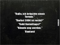 Wartezeiten beim Hautarzt: Sci-Fi Edition