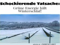 Solaranlagen im Winterurlaub!