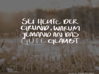 Sei das Gute, das der Winter braucht
