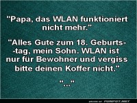 �berraschung zum 18. Geburtstag!