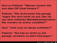 Arzt zu Patient.......
