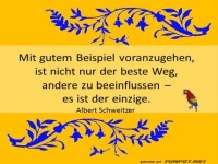 Mit gutem Beispiel