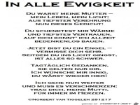 In alle Ewigkeit Mutter 2018