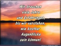 Wir brauchen viele Jahre