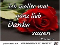 Wollte mal ganz lieb Danke sagen