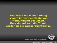 Ein Schiff mit einer Ladung Viagra ist vor der K�ste von...