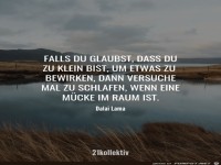 falls du glaubst