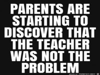 Eltern kapieren, dass nicht die Lehrer das Problem waren