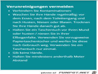 Verunreinigungen vermeiden