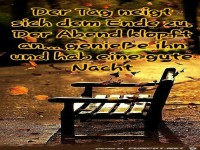 Der Tag neigt sich dem Ende