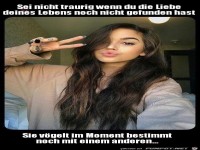 Sei nicht traurig