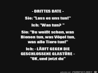 Er ist ziemlich dumm