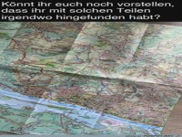 So hat man fr�her die Fahrt geplant