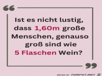 F�nf Flaschen Wein