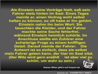 Als Einstein seine Vortrge hielt