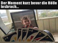 Der Moment vor dem UNO-Showdown