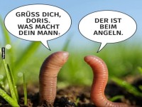 Wurmliebe: Romantik am Angelsee