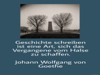 Geschichte schreiben