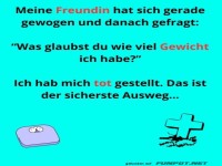 Gewicht und die Kunst des Schweigens