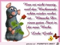 nun sei nicht traurig weil 