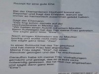 Rezept f�r eine gute Ehe.....