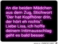 An die beiden Maedchen