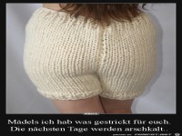 Strick-Unterhose