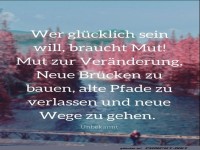 Wer gluecklich sein will