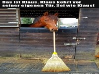 Kehr vor deiner eigenen T�r