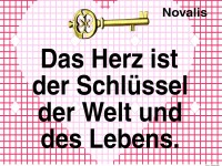 das herz ist der schl�ssel