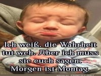 Trauriges Baby enthllt unangenehme Wahrheit