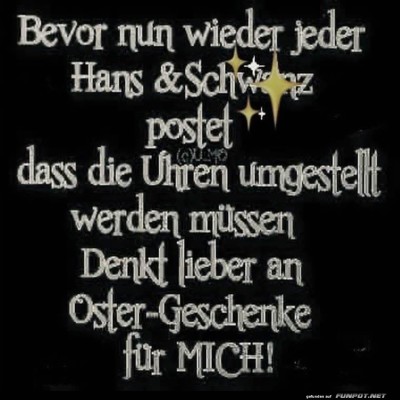 Uhrenumstellung?-Denkt-an-Ostergeschenke!.jpg von Mina