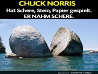 Schere, Stein und Chuck Norris