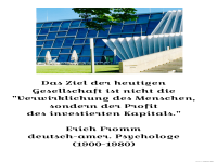 das ziel der heutigen gesellschaft