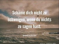 schweigen