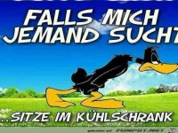 Sitze im Kuehlschrank