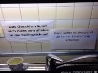 Geschirr-Einstellung