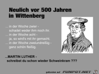 Neulich in Wittenberg