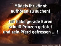 Ihr k�nnt aufh�ren