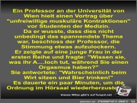 Ein Professor an der Universität von Wien hielt einen...