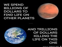 Wir spenden Billionen von Dollars