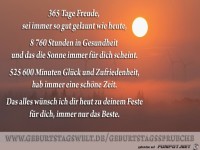 Alles Gute zum Geburtstag