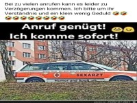 Anruf genügt
