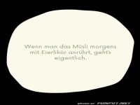 M�sli mit Eierlik�r