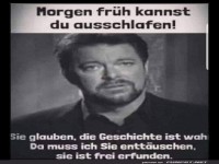 Morgen fru?h kannst du ausschlafen!